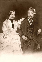 М.И. Глинка и его сестра Л.И. Шестакова