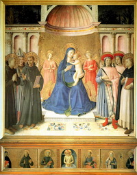 Алтарь Боско а Фрати (Фра Анжелико, 1450 г.)